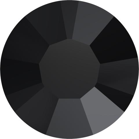 (image for) A293 SS40, Jet Hematite on Stone Factory pack 144 pcs